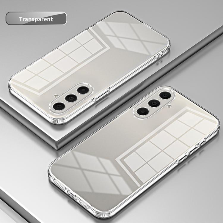 Funda transparente con orificios finos para Samsung Galaxy A17 (transparente)