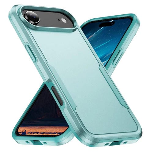 Funda Pioneer Armor de PC y TPU resistente para iPhone 17 Air (verde)