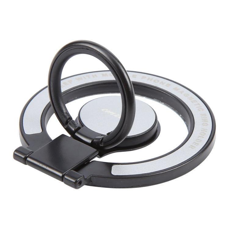 Soporte Magnético Plegable Para Teléfono Cps-052 Forma De Anillo (Plateado)