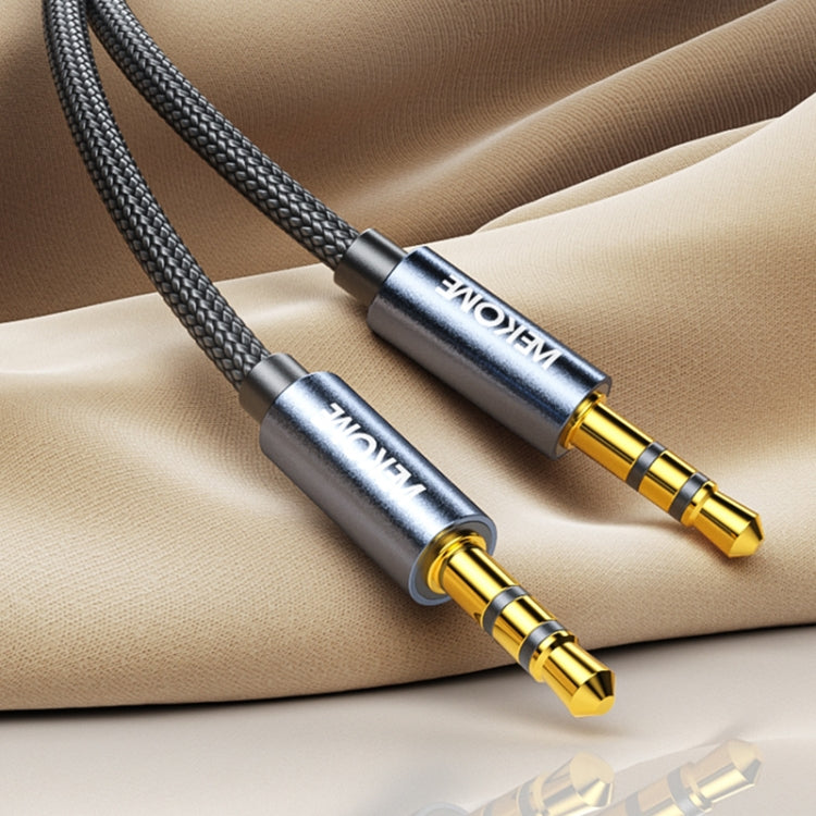 Cable de Audio Auxiliar TRS 3,5 mm Geeker WK WDC-195 1 m (Deslustrado)