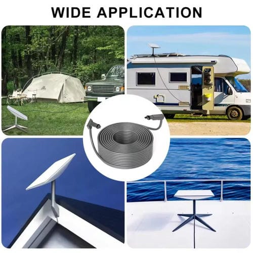 Cable de Conexión Ethernet Cat5E Sl201 para Starlink Gen2, Longitud 3 Metros