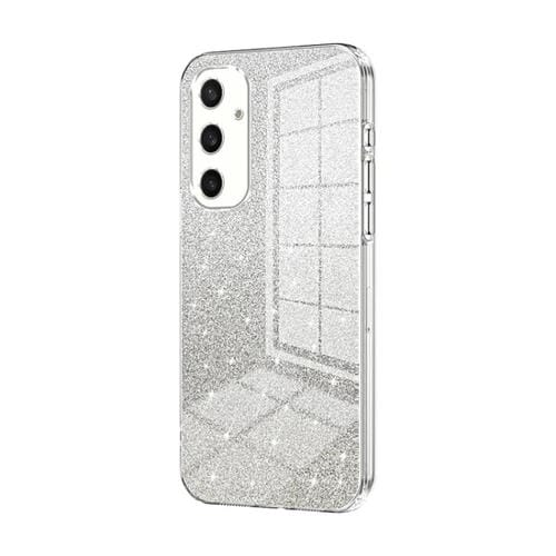 Estuche para Teléfono Samsung Galaxy S25 5G Purpurina Degradado Electrochapado (Transparente)
