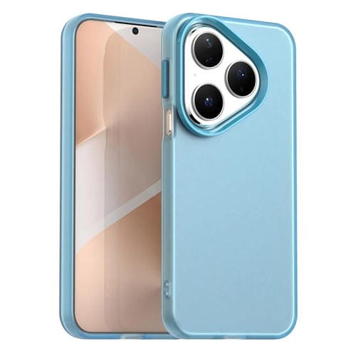 Funda híbrida de TPU a prueba de golpes para Huawei Pura 80 Candy PC (azul)