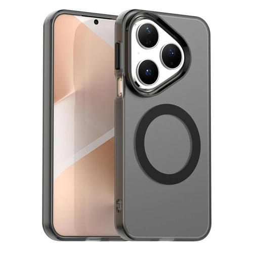 Funda híbrida de TPU y PC con Magsafe Candy para Huawei Pura 80 (negra)