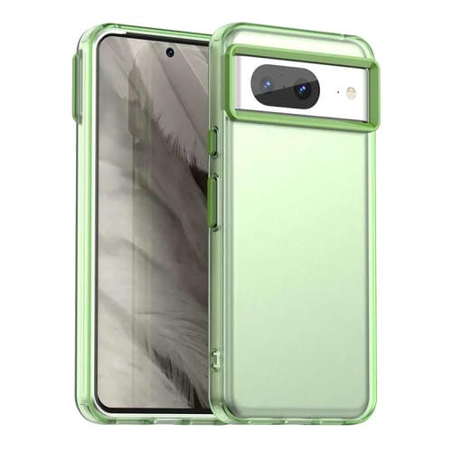 Funda HĂbrida TPU para Google Pixel 8 a Prueba de Golpes Candy PC (Verde)
