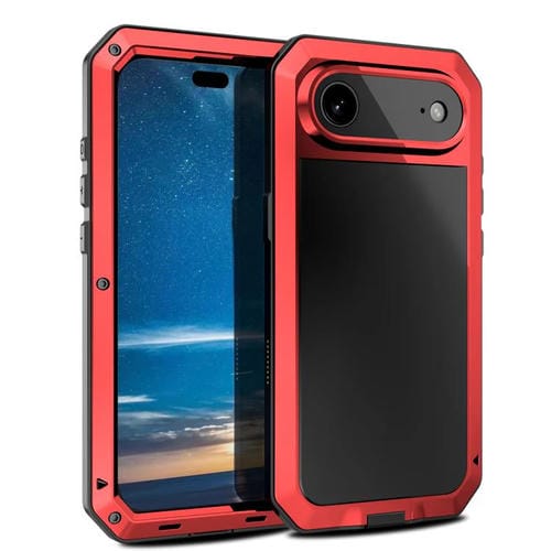 Funda impermeable IP54 a prueba de golpes para iPhone 17 Air (roja)