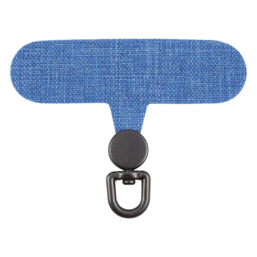 Junta de Fijación para Cordón de Teléfono Móvil con Rotación 360 Grados (Azul Oscuro)