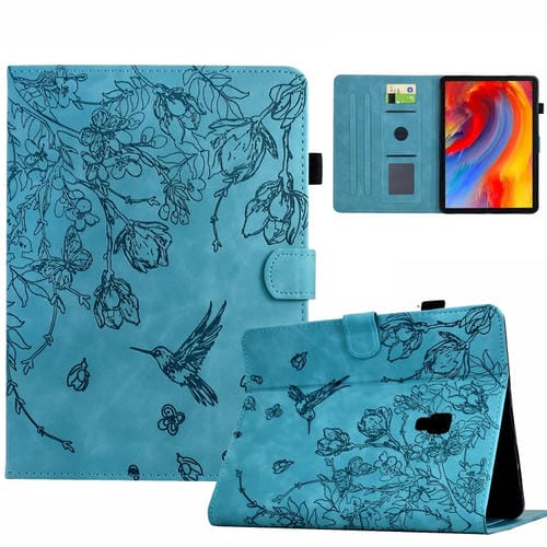 Funda Cuero Inteligente Samsung Galaxy Tab a 10.5 T590 Función Soporte (Azul Claro)