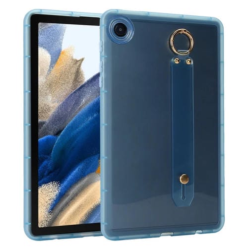 Funda hĂbrida para Tablet Samsung Galaxy Tab A8 10.5 (2021) X200 con soporte para pulsera (Azul)