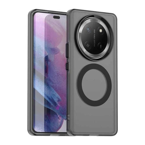 Funda híbrida TPU PC para Honor X60 Pro con protección contra impactos (Negro)