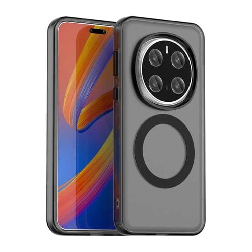 Funda Híbrida TPU PC para Honor Magic7 Pro Protección Contra Impactos (Negro)