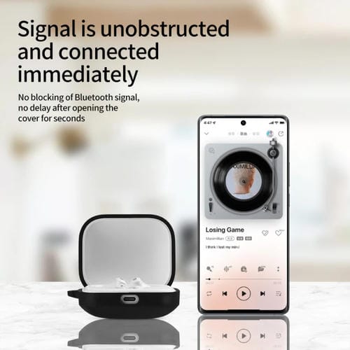 Funda Protectora Silicona para Auriculares Xiaomi Redmi Buds 6S y 6 Lite (Amarilla)