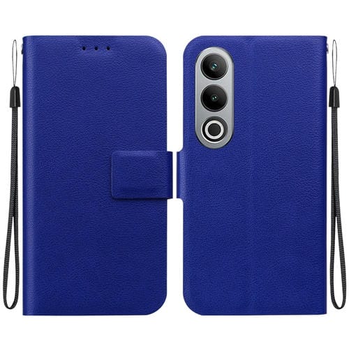 Funda de Cuero con Hebilla Magnética Ultrafina para OnePlus Nord Ce4 (Azul)