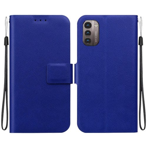 Funda de Cuero Ultrafina con Hebilla Magnética para Nokia G21 y Nokia G11 (Azul)