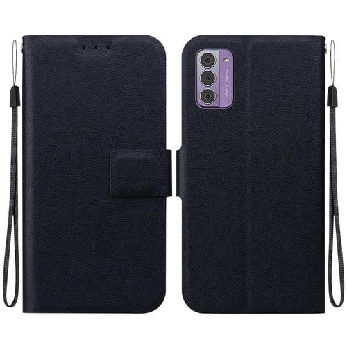 Funda de Cuero Ultrafina con Hebilla Magnética para Nokia G42 (Negra)