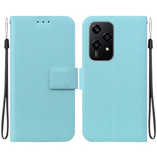Funda de Cuero Ultrafina con Hebilla Magnética para Honor 200 Lite (Verde)