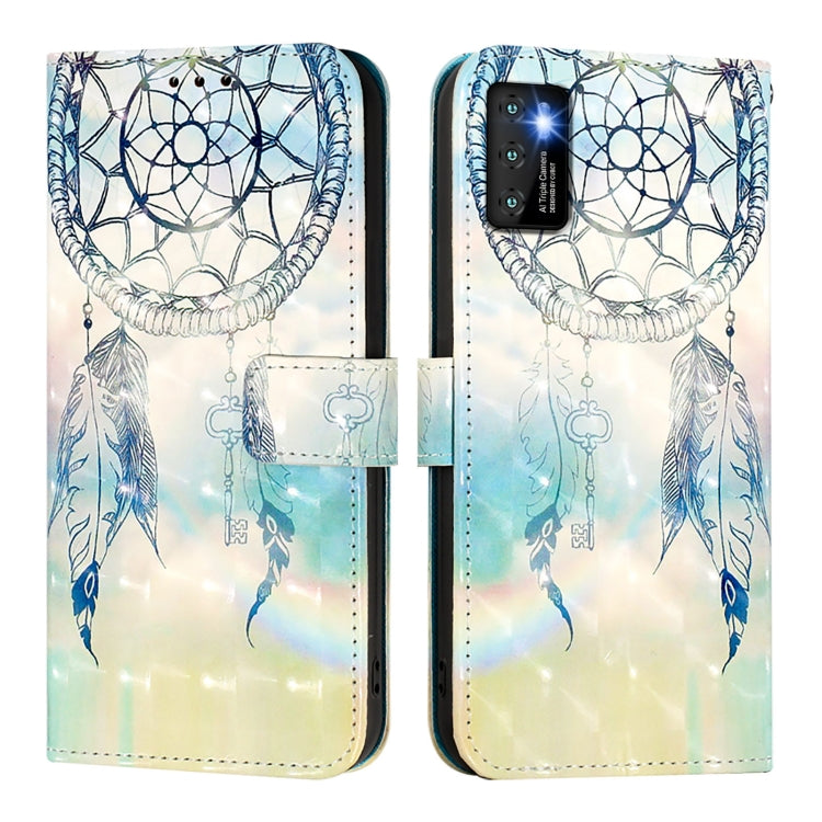 Funda de Cuero con Tapa Horizontal con Pintura 3D para Cubot P50 (Dream Wind Chimes)