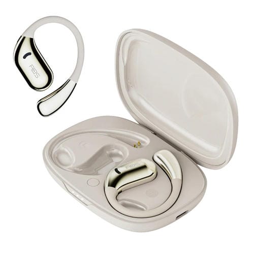 Auriculares Inalámbricos Bluetooth S18 Ows Ultra Open (Blanco Cremoso)