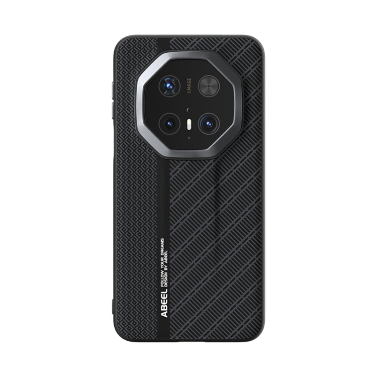 Funda para Teléfono Abeel 6D Microrelieve para Huawei Mate 70 Rs Ultimate (Negra)