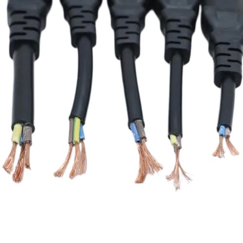 Cable de Extensión 2 Pines para Ordenador con Enchufe Estadounidense 1,5 m (Negro)