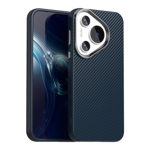 Funda para Teléfono Huawei Pura 70 Carbon Fiber Series Imd (Azul)