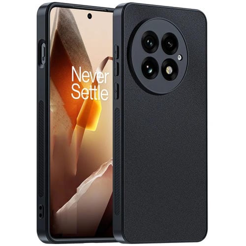 Funda Piel Sintética Ultrafina para Teléfono OnePlus 13 (Negra)