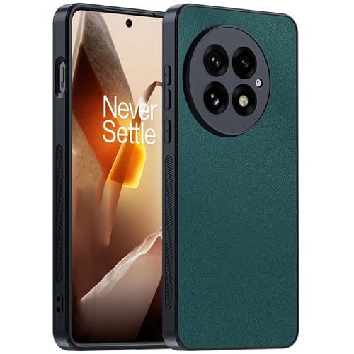 Funda de Piel Sintética Ultrafina para Teléfono OnePlus 13 (Verde)