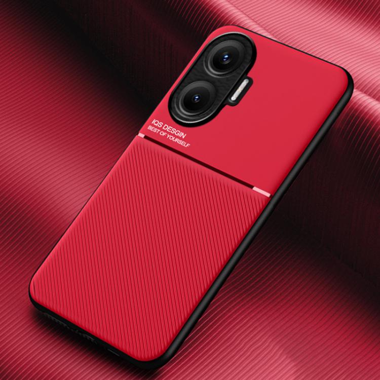 Funda híbrida de TPU y policarbonato con diseño magnético para Redmi Turbo 4 Pro (color rojo)