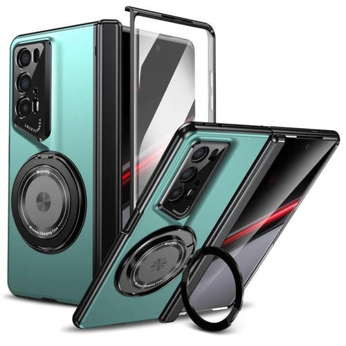 Estuche para Honor Magic V2 Rsr Porsche Design con Anillo Giratorio y Plegable (Azul)