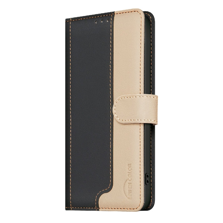 Funda de Cuero Antirrobo con Protección RFID para OnePlus 13 (Negro)