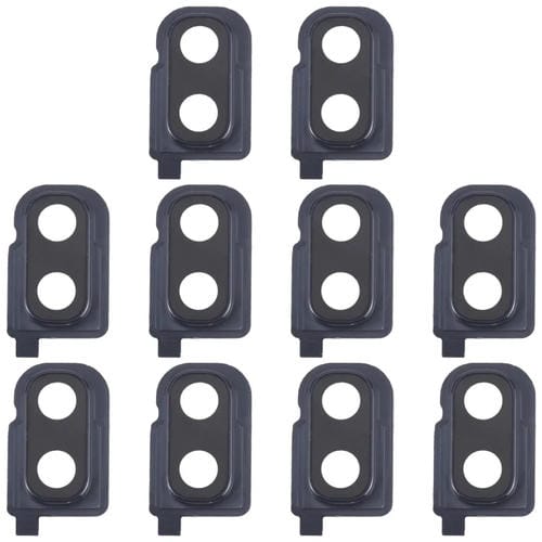 Cubierta de Lente de Cámara Trasera Samsung Galaxy Z Flip SM-F700F (Negra) - Paquete de (10 Piezas)