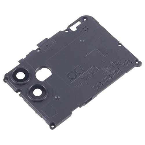 Couvercle de lentille d'appareil photo arrière Samsung Galaxy A04e SM-A042F (10 pièces) (Noir)