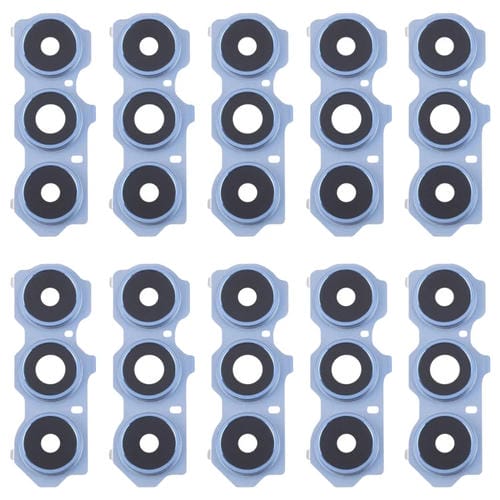 Couvercle Objectif Appareil Photo Arrière Samsung Galaxy M54 SM-M546B (Bleu) - Pack (10 Pièces)