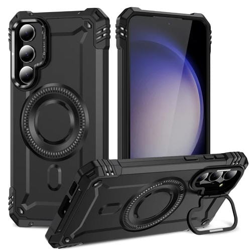 Estuche para Teléfono Samsung Galaxy S23+ 5G con Soporte para Lente Magsafe (Negro)