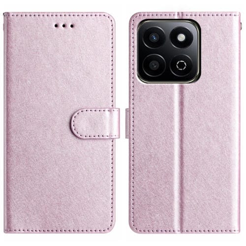 Funda de Cuero con Tapa Horizontal y Textura de Seda para Honor X7C 4G/200 (Rosa)