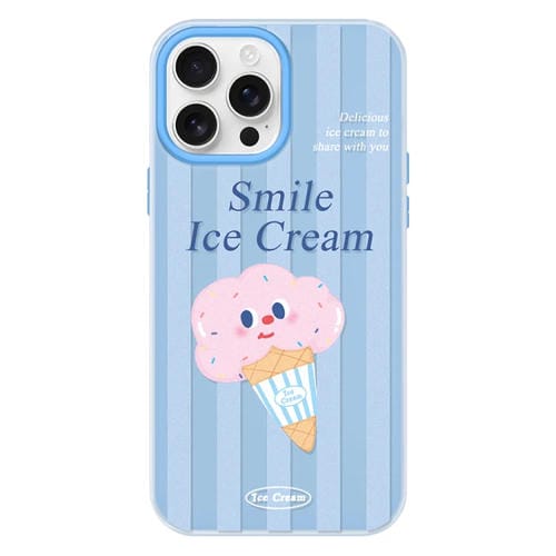 Funda híbrida TPU y PC iPhone 16 Pro Tacto Sedoso y Gelatinoso (Azul)
