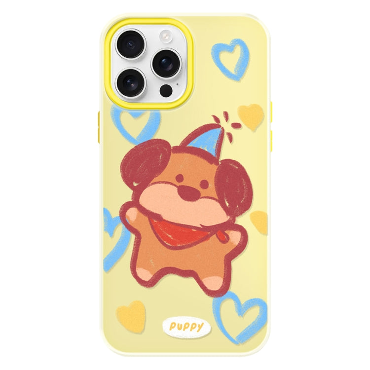 Funda híbrida TPU y PC iPhone 13 Pro Tacto Sedoso y Gelatinoso (Amarillo)