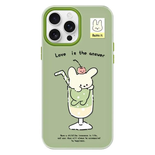 Funda Híbrida TPU Policarbonato iPhone 11 Pro Max Tacto Sedoso (Verde Taza de Perro)