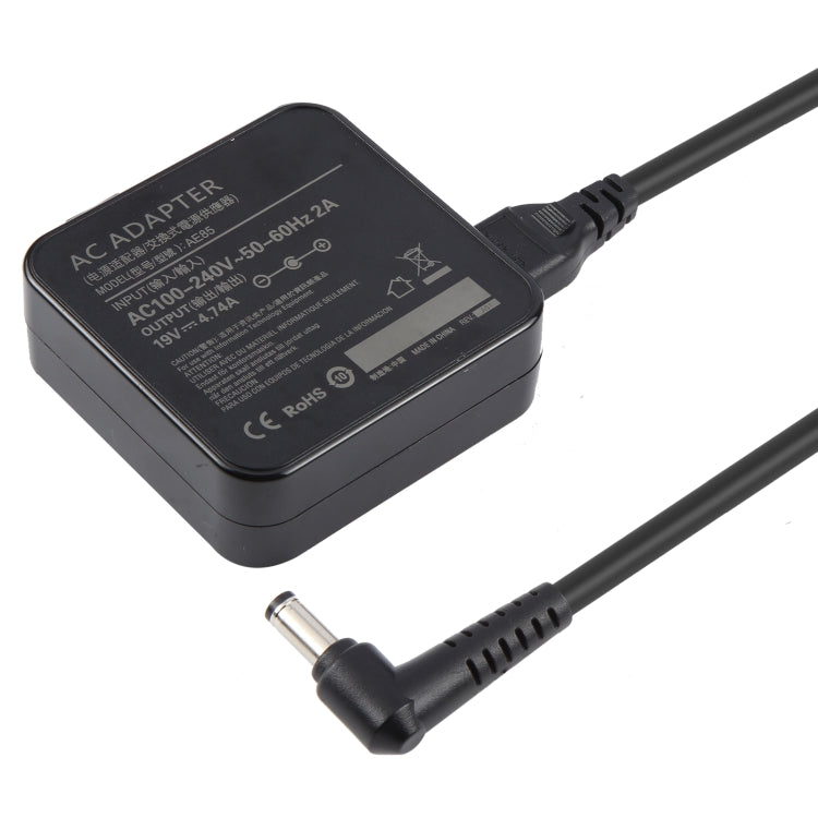 Adaptador de Corriente para Portátil Asus 5,5 x 2,5 mm 19 V 4,74 A 90 W Enchufe de EE.UU