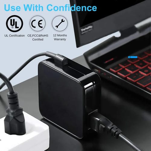 Adaptador de Corriente para Portátil Todo En Uno Asus 5,5 x 2,5 mm 19 V 4,74 A 90 W Enchufe de la UE