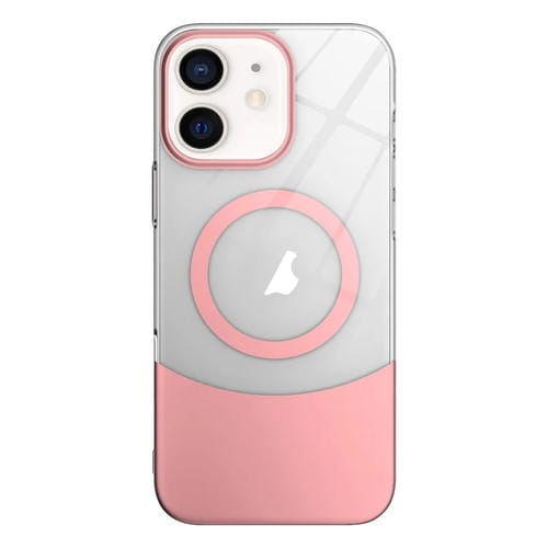 Funda para iPhone 11 Transparente con ProtecciĂłn y Magsafe (Rosa)