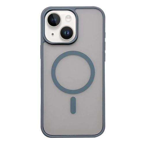Funda para teléfono Magsafe Frosted Skin Feel iPhone 14 (Gris Titanio)