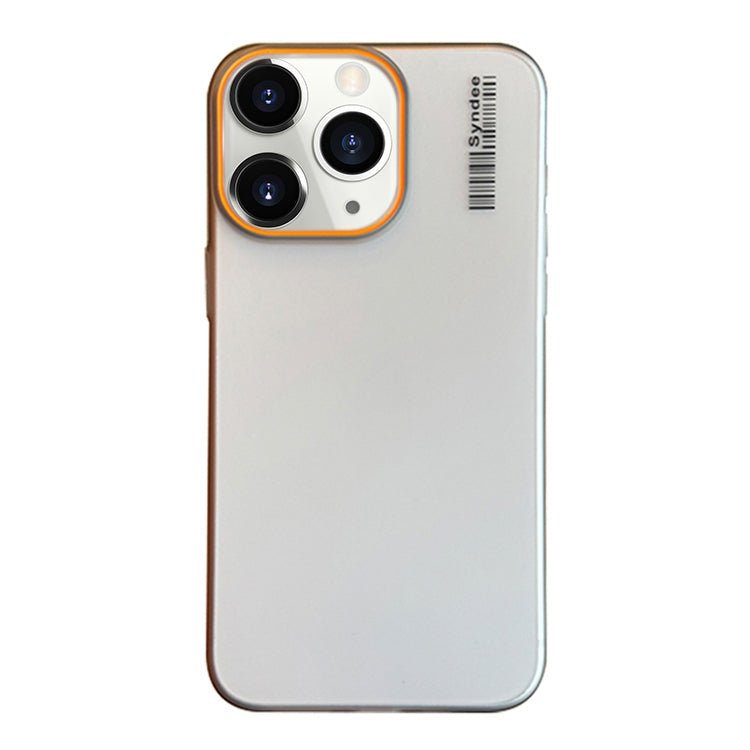 Funda para Teléfono PC Translúcida Tacto Piel Arena iPhone 11 Pro (Gris Titanio)