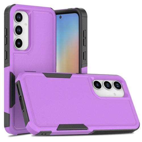 Funda 2 En 1 PC y TPU Samsung Galaxy A35 5G A55 5G (Morada)