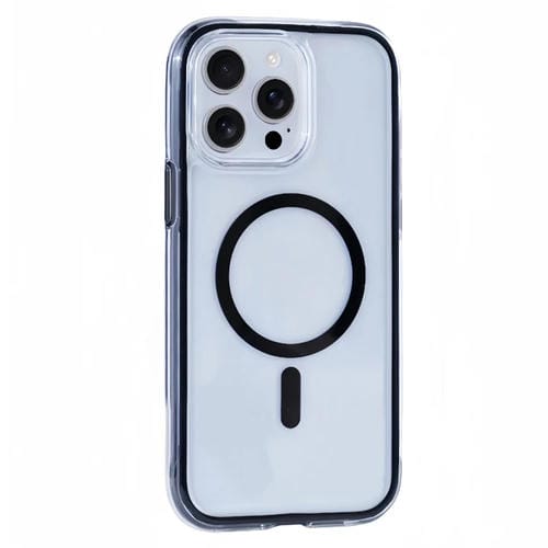 Funda para Teléfono Magsafe Serie Y2 para iPhone 15 Pro con Bolsa de Vacío (Negra)