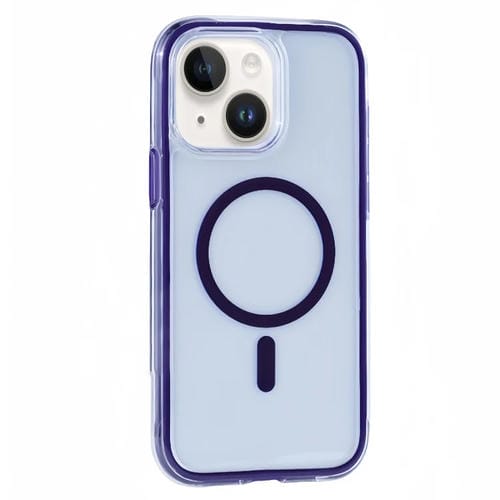 Funda para Teléfono con Imán Magsafe Apple iPhone 14/13 Serie Y2 Transparente (Morado)