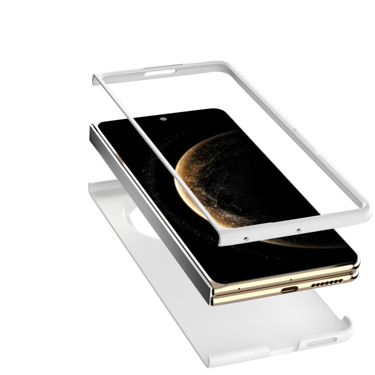 Funda para Teléfono Abeel Skin Feel para PC para Huawei Mate X6 (Blanca)