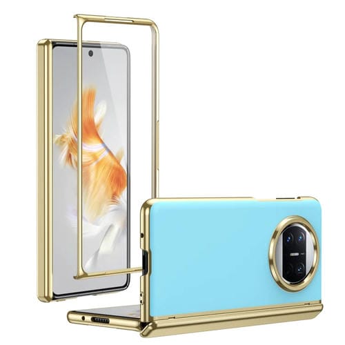 Funda para TelĂ©fono Huawei Mate X3 con Revestimiento al VacĂo Esmerilado Ag Integrado (Azul Hielo)