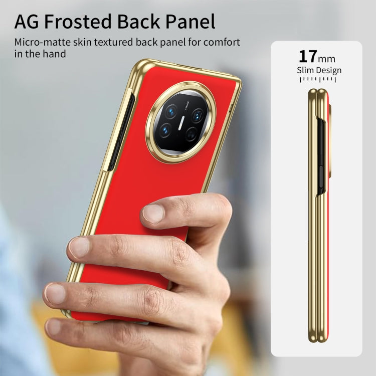 Funda para Teléfono Huawei Mate X5 con Revestimiento Vacío Esmerilado Ag (Rojo)