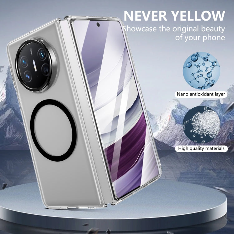 Funda para Teléfono Huawei Mate X3 Lce Folding Series con PC Transparente Integrada Magsafe (Negra)